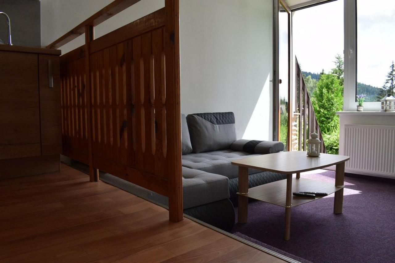 Apartmány Kubova Huť Exterior foto