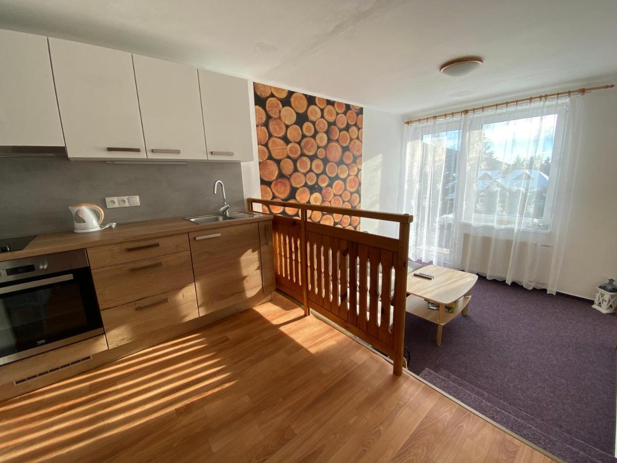 Apartmány Kubova Huť Exterior foto